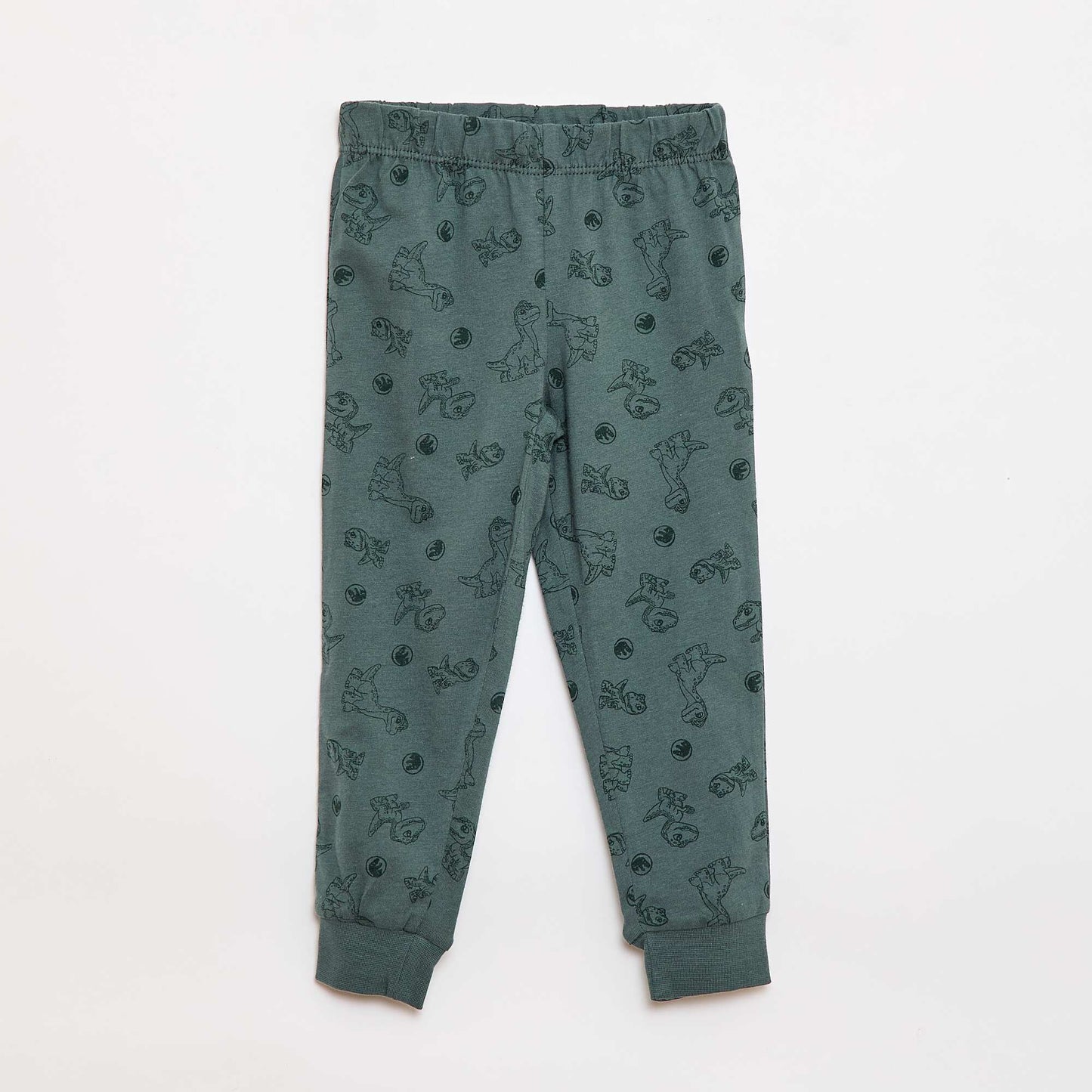 Pyjama long imprimé 'dinosaure' VERT