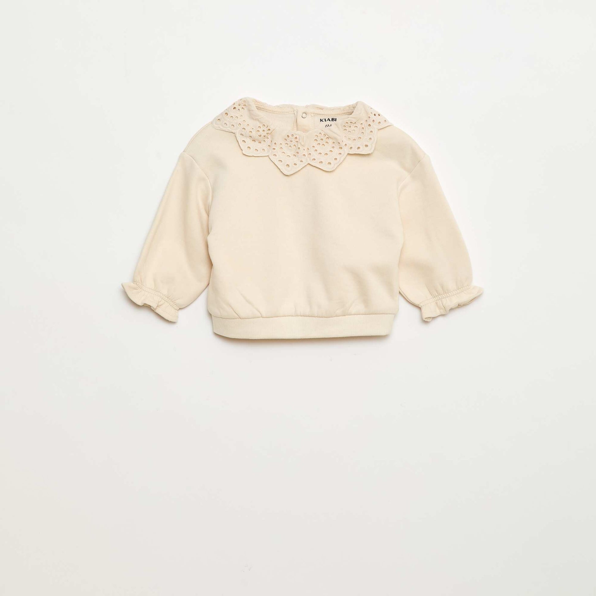 Ensemble jogging + sweat en molleton - 2 pièces BEIGE