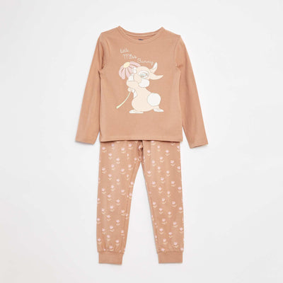 Pyjama 'Disney' t-shirt + pantalon - 2 pièces BEIGE