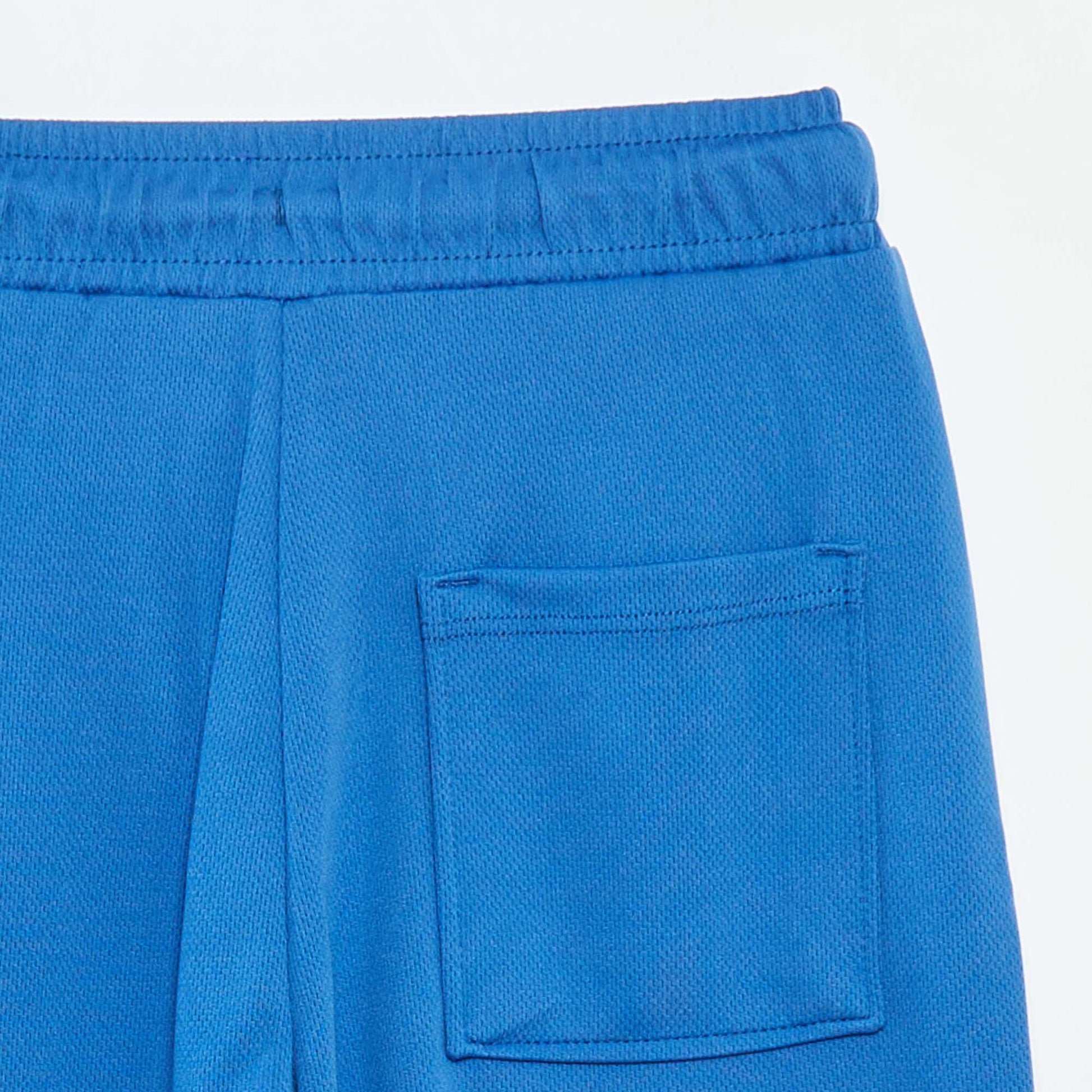Bermuda de sport léger avec poches BLEU