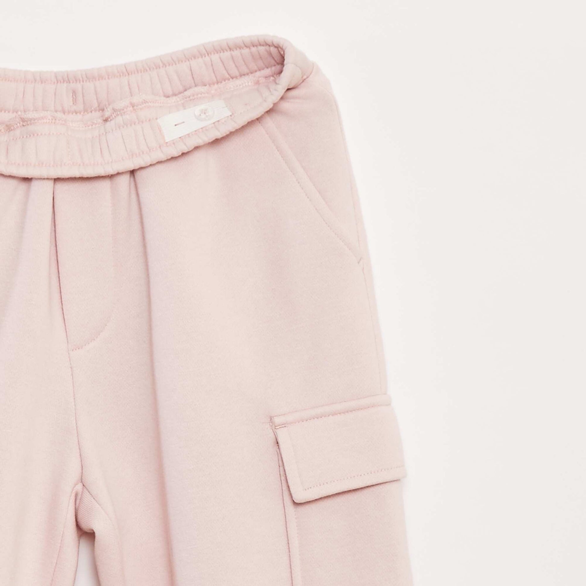 Jogging en molleton uni multi-poches ROSE