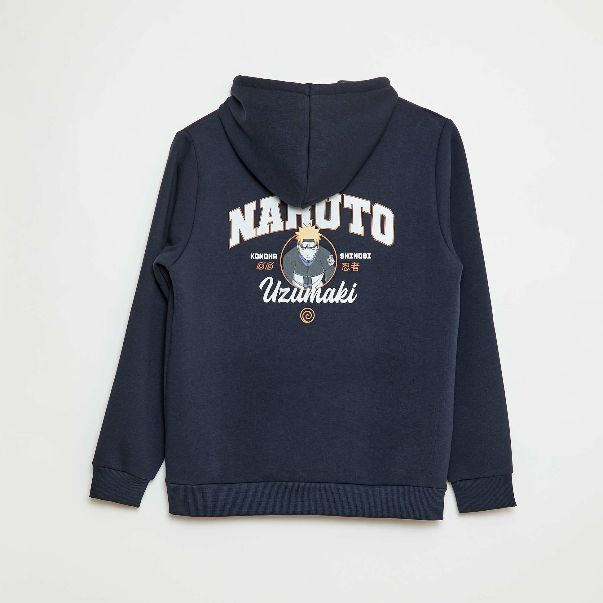 Sweat en molleton 'Naruto' à capuche BLEU