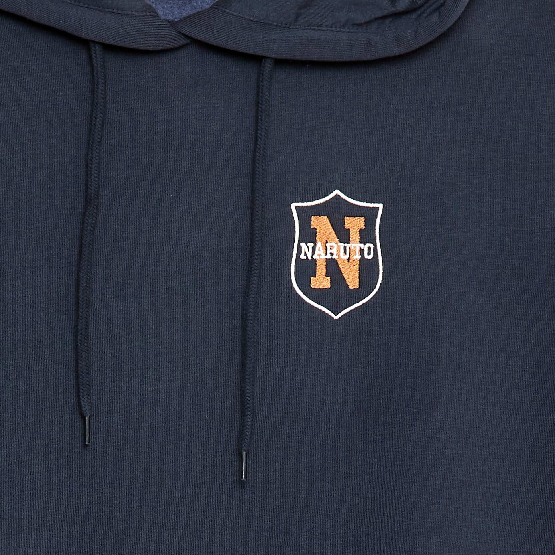 Sweat en molleton 'Naruto' à capuche BLEU