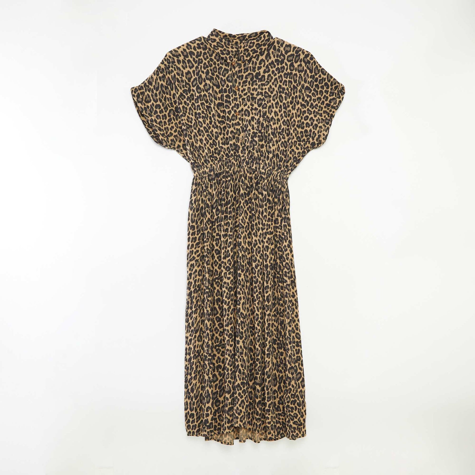 Robe chemise longue léopard - So Easy LéOPARD