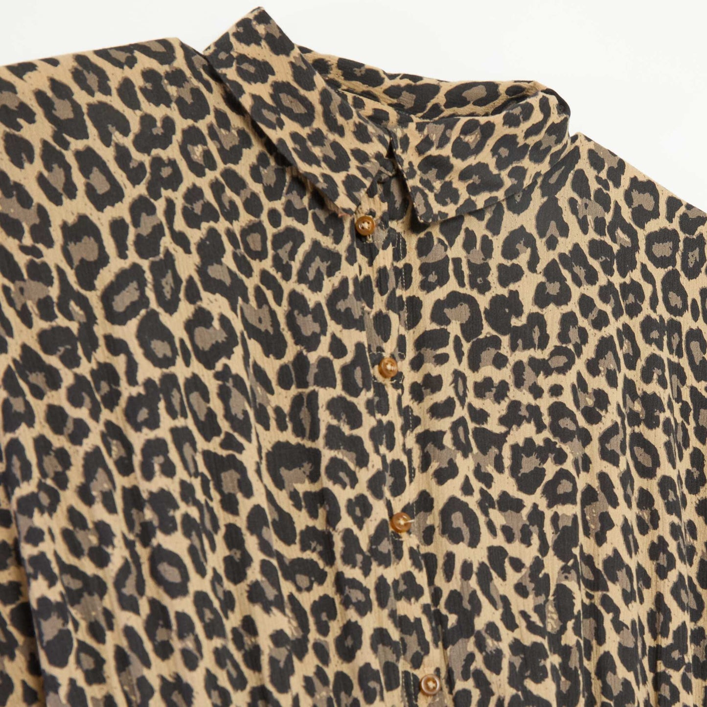 Robe chemise longue léopard - So Easy LéOPARD