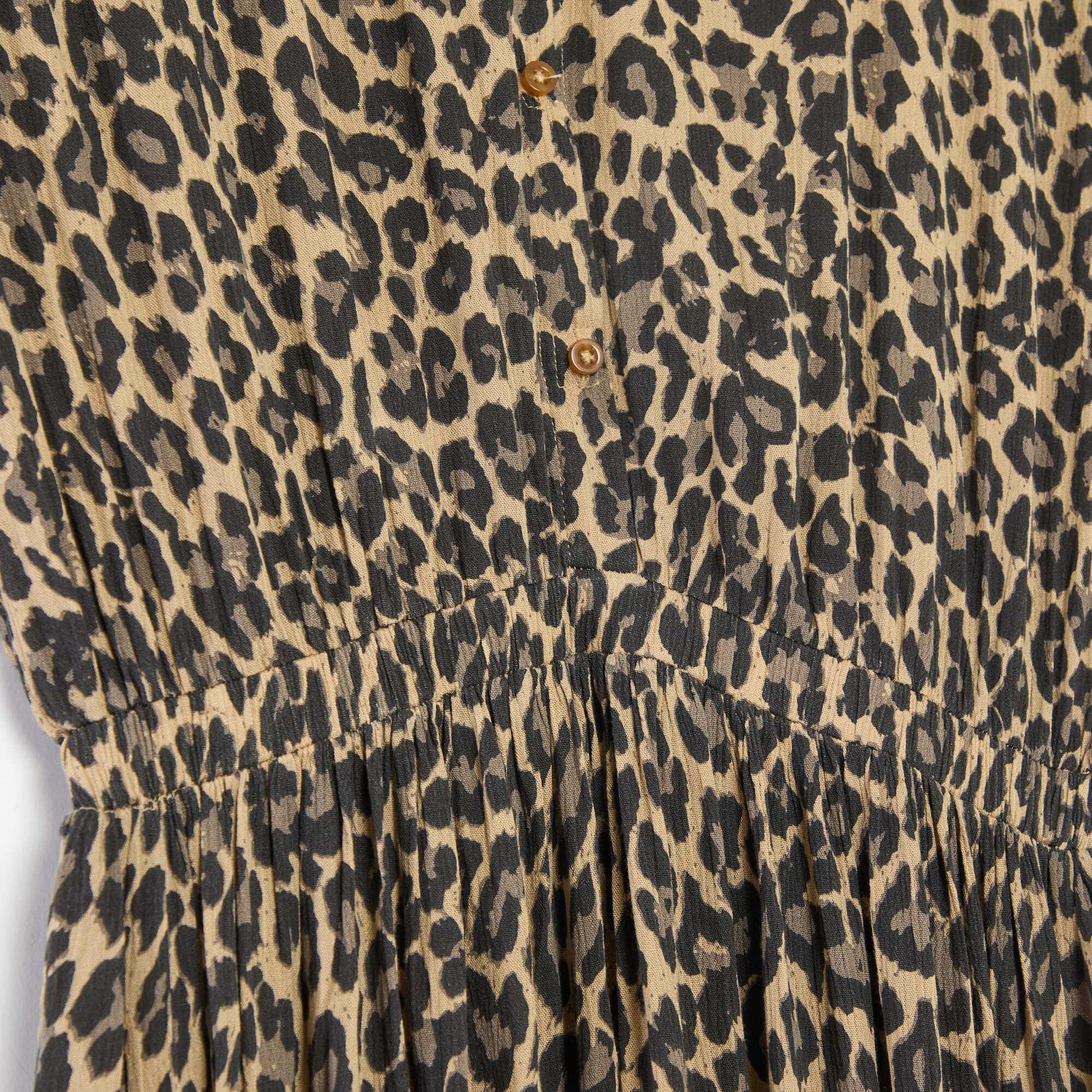 Robe chemise longue léopard - So Easy LéOPARD