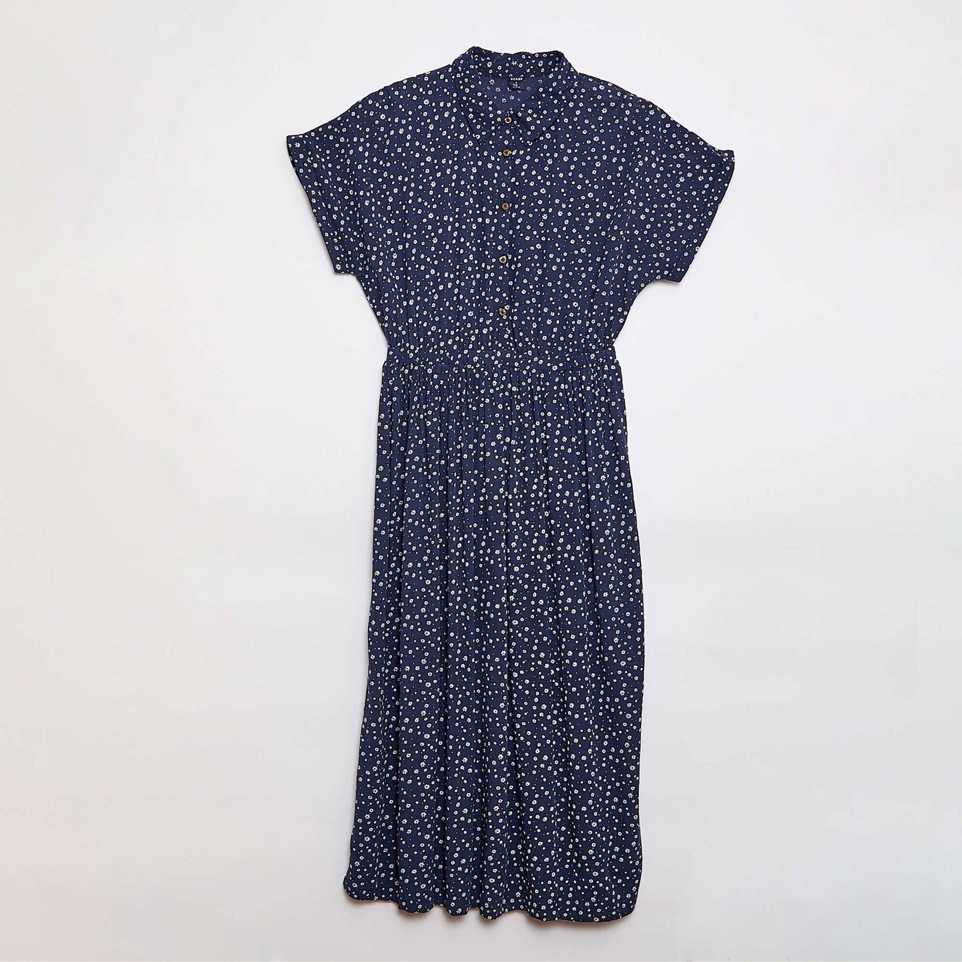 Robe chemise longue léopard - So Easy BLEU