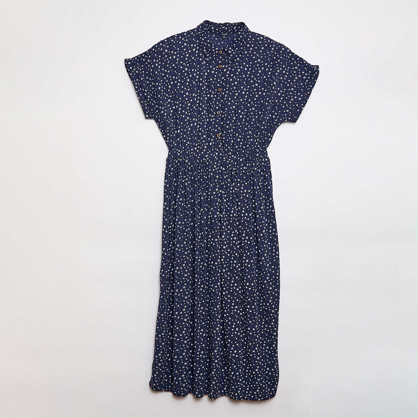 Robe chemise longue léopard - So Easy BLEU