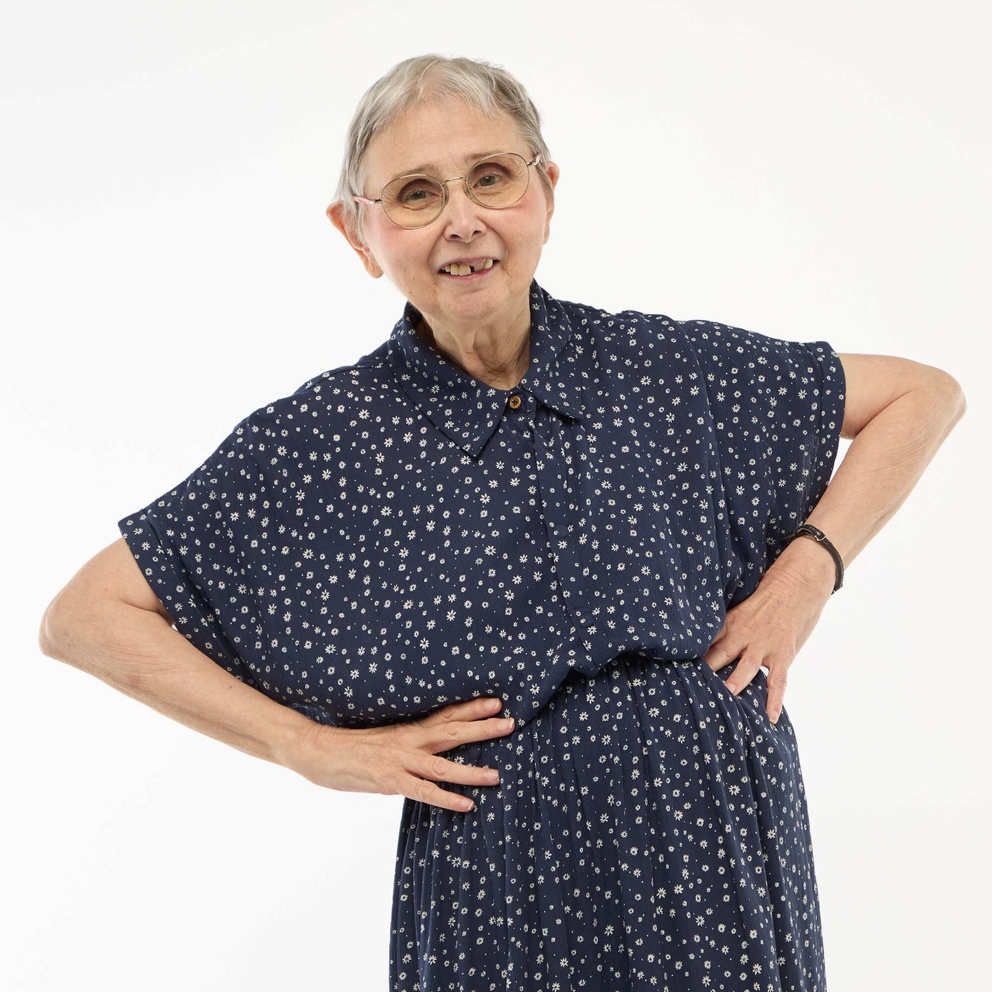 Robe chemise longue léopard - So Easy BLEU