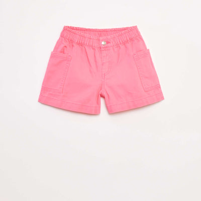 Short en denim uni avec poches ROSE