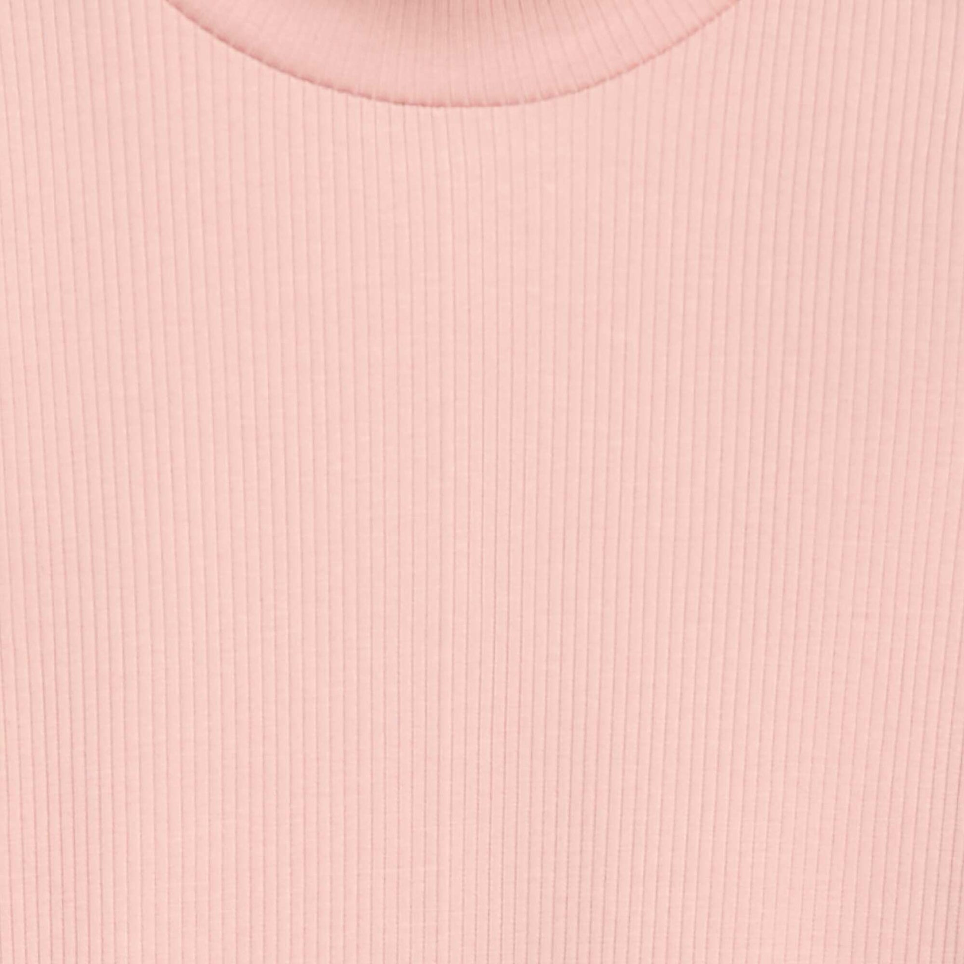 Pull à col roulé côtelé ROSE