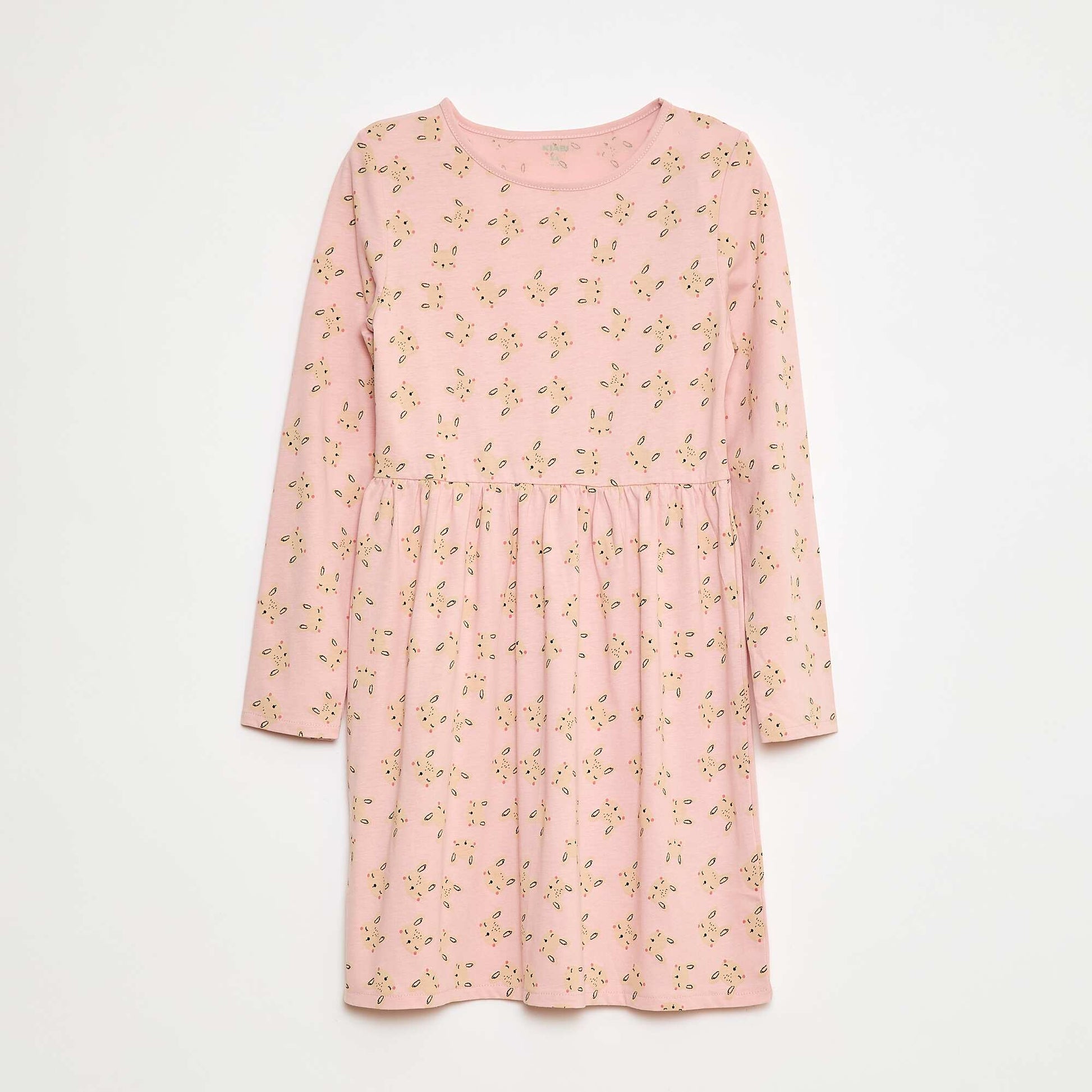 Robe en coton à motif ROSE