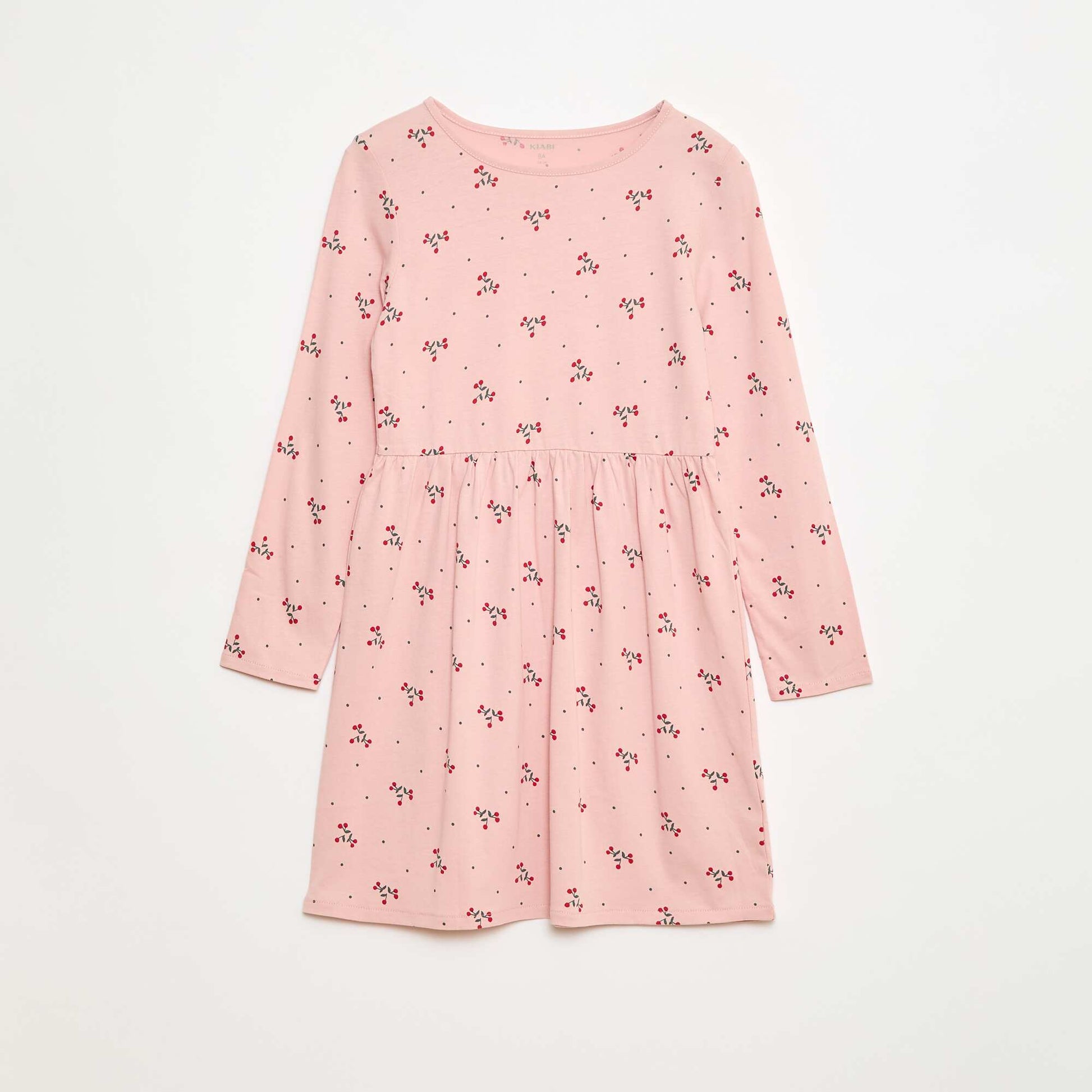 Robe en coton à motif ROSE