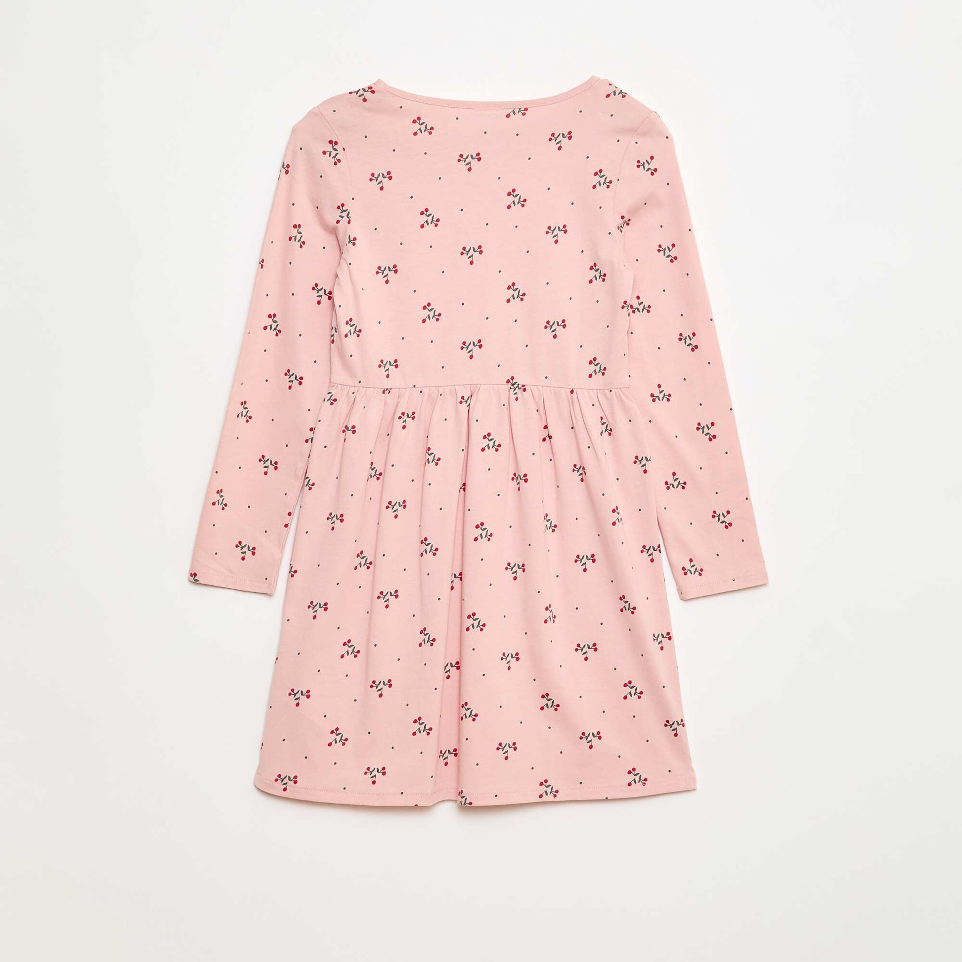 Robe en coton à motif ROSE