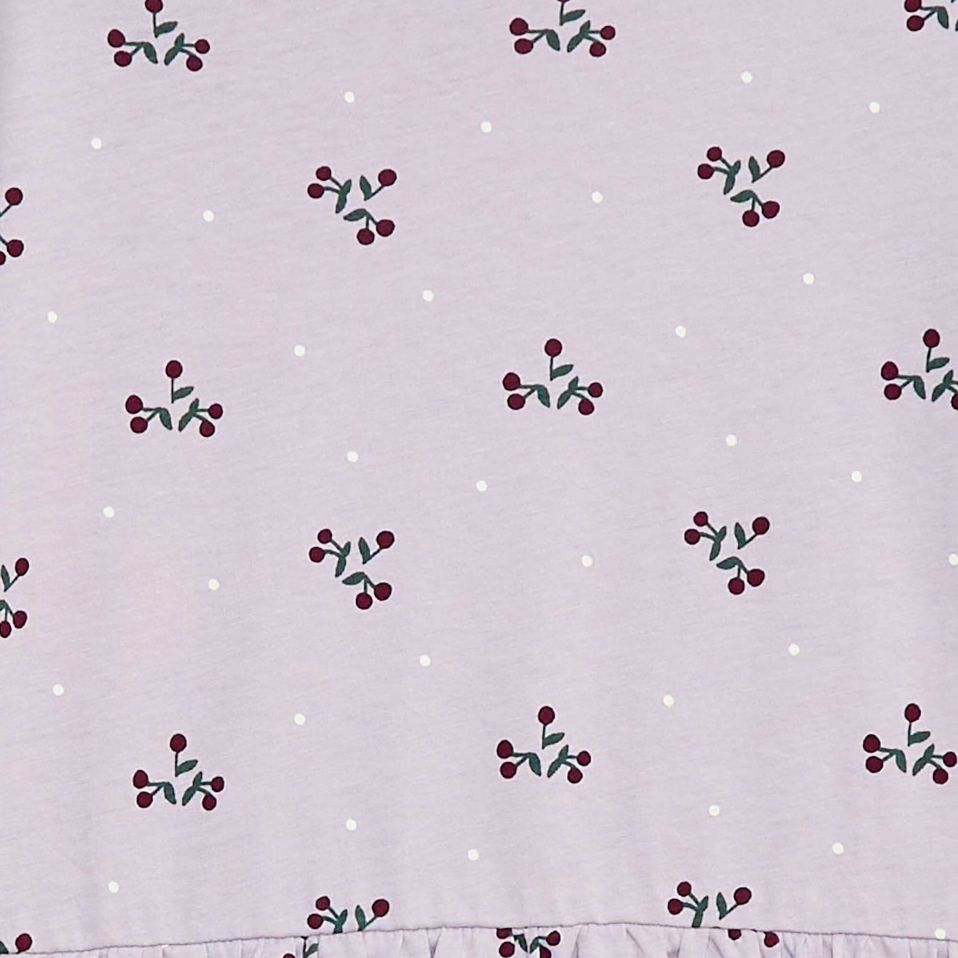 Robe en coton à motif VIOLET