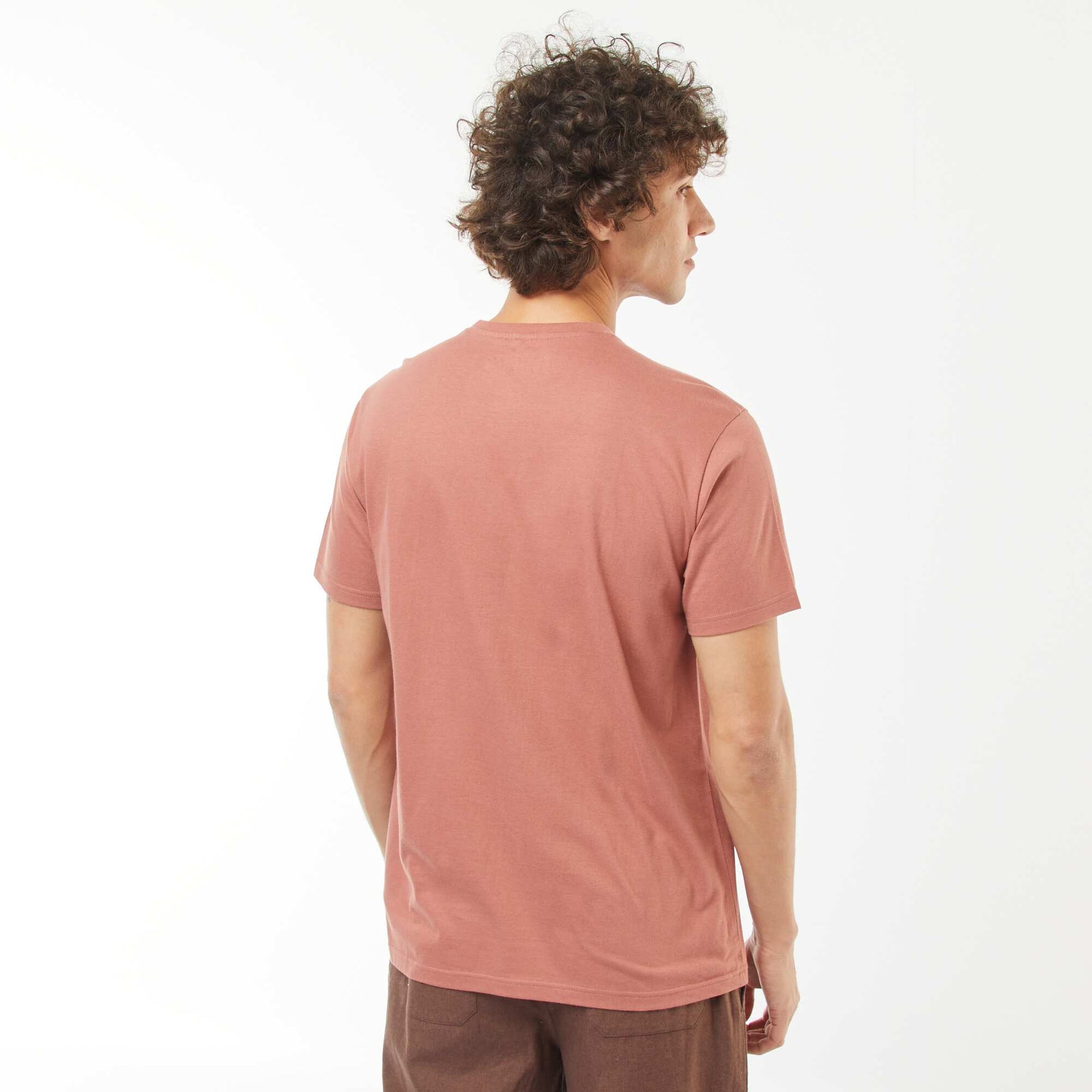 T-shirt 'One Piece' manches courtes BOIS DE ROSE