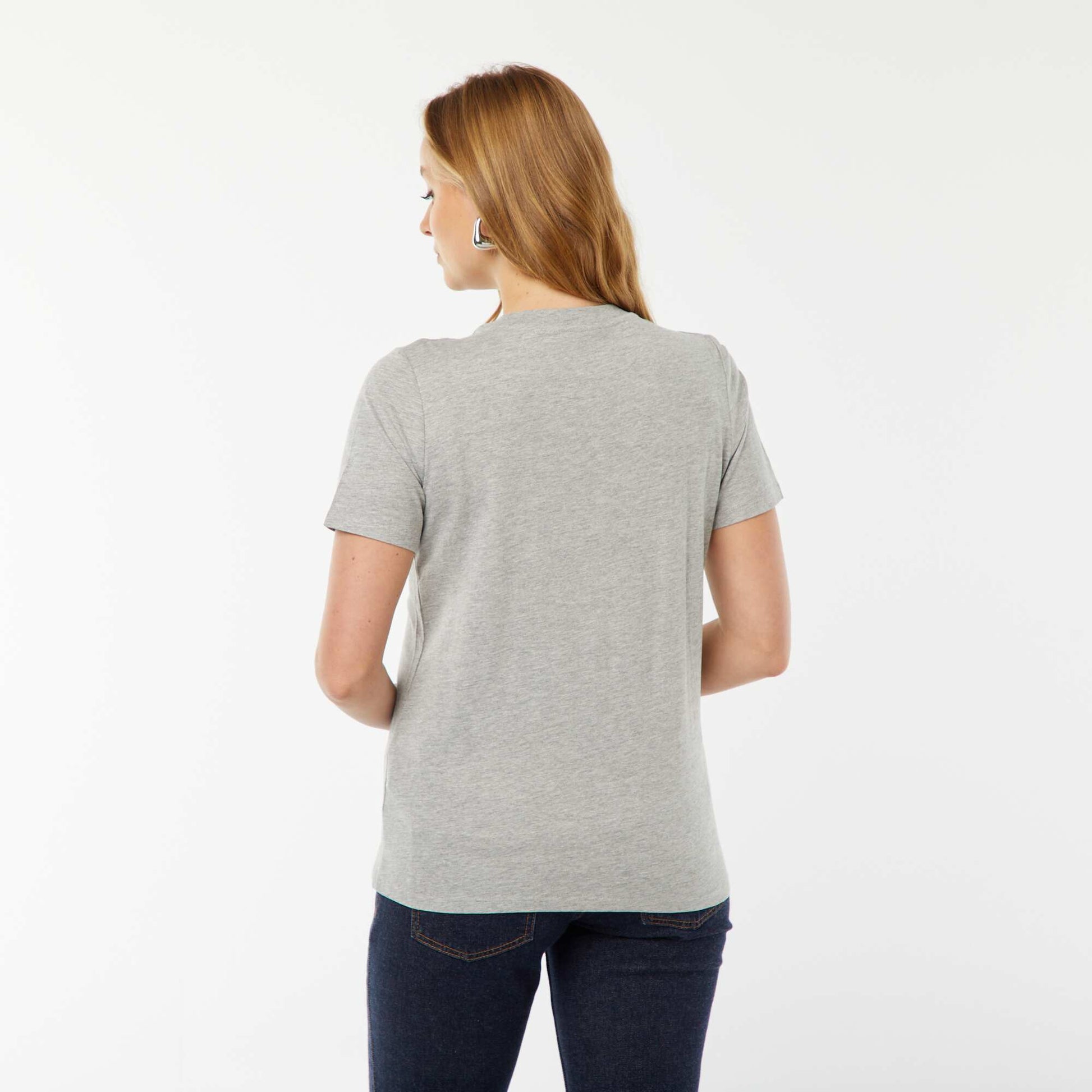 T-shirt d'allaitement GRIS