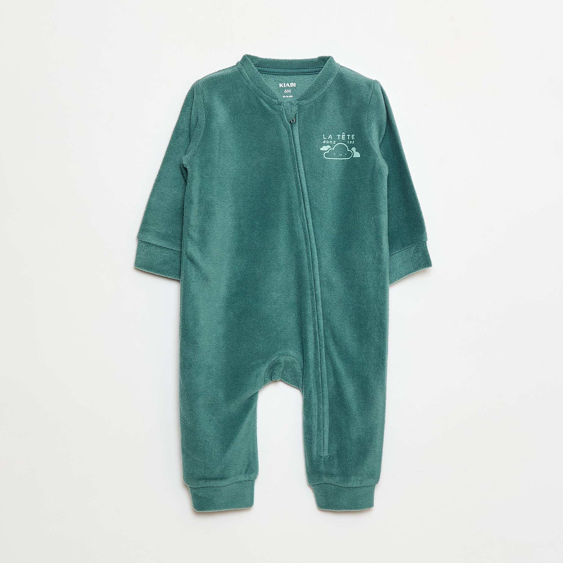 Lot de 2 pyjama dors-bien en polaire - 2 pièces VERT