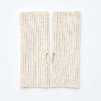 Mitaine manchette unie BEIGE
