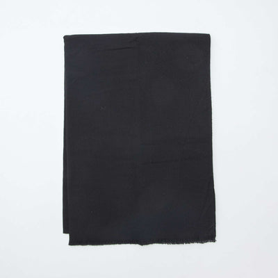 Echarpe en maille chaude et douce NOIR