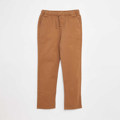 Pantalon regular - Coupe + confortable BEIGE