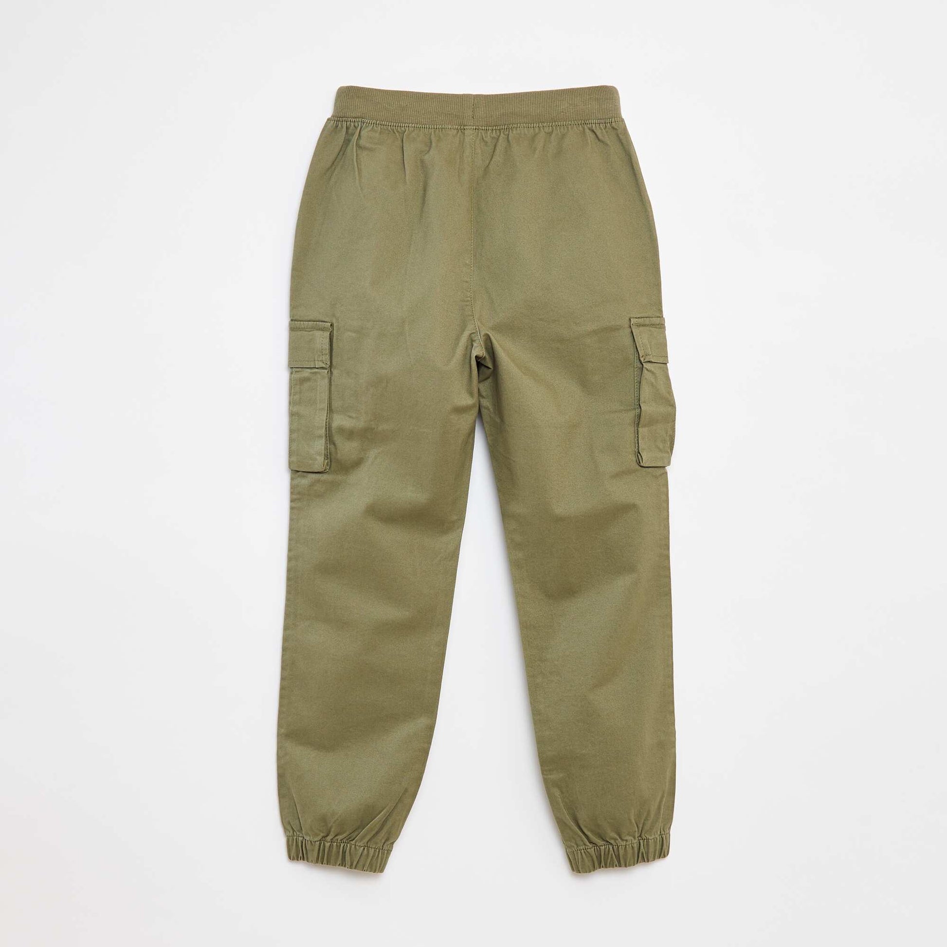Pantalon avec poches et taille ajustable VERT
