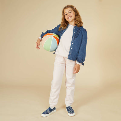 Lot 2 pantalons joggings en molleton ROSE