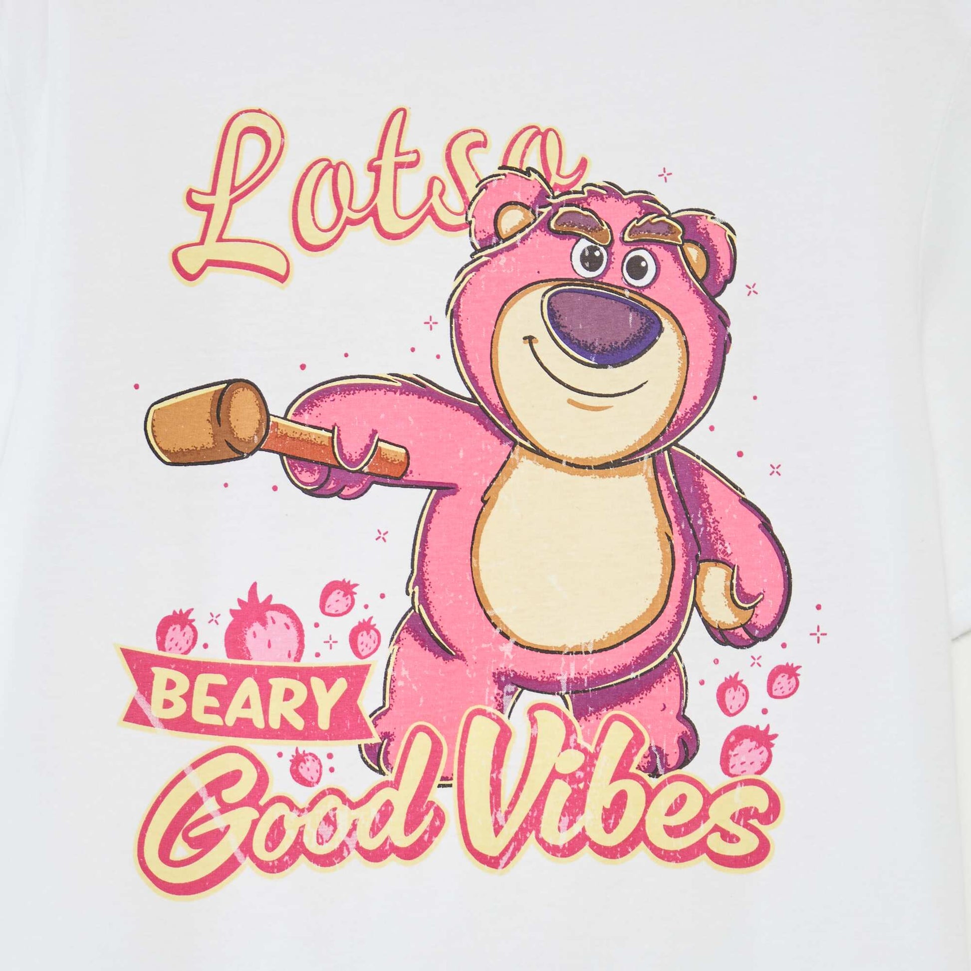 Tee-shirt imprimé 'Toy Story' manches courtes BLANC