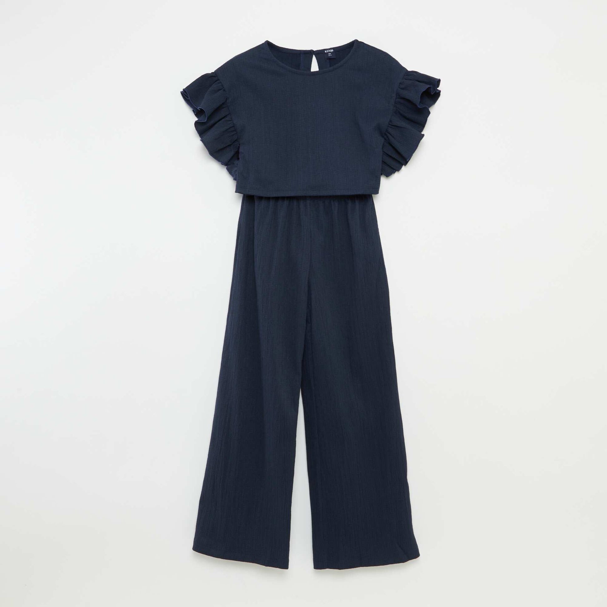Ensemble t-shirt + pantalon fluides - 2 pièces BLEU MARINE