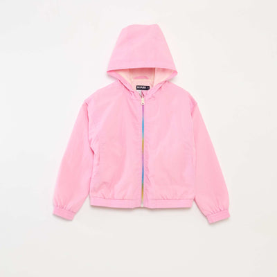 Coupe vent à capuche avec base élastiquée ROSE
