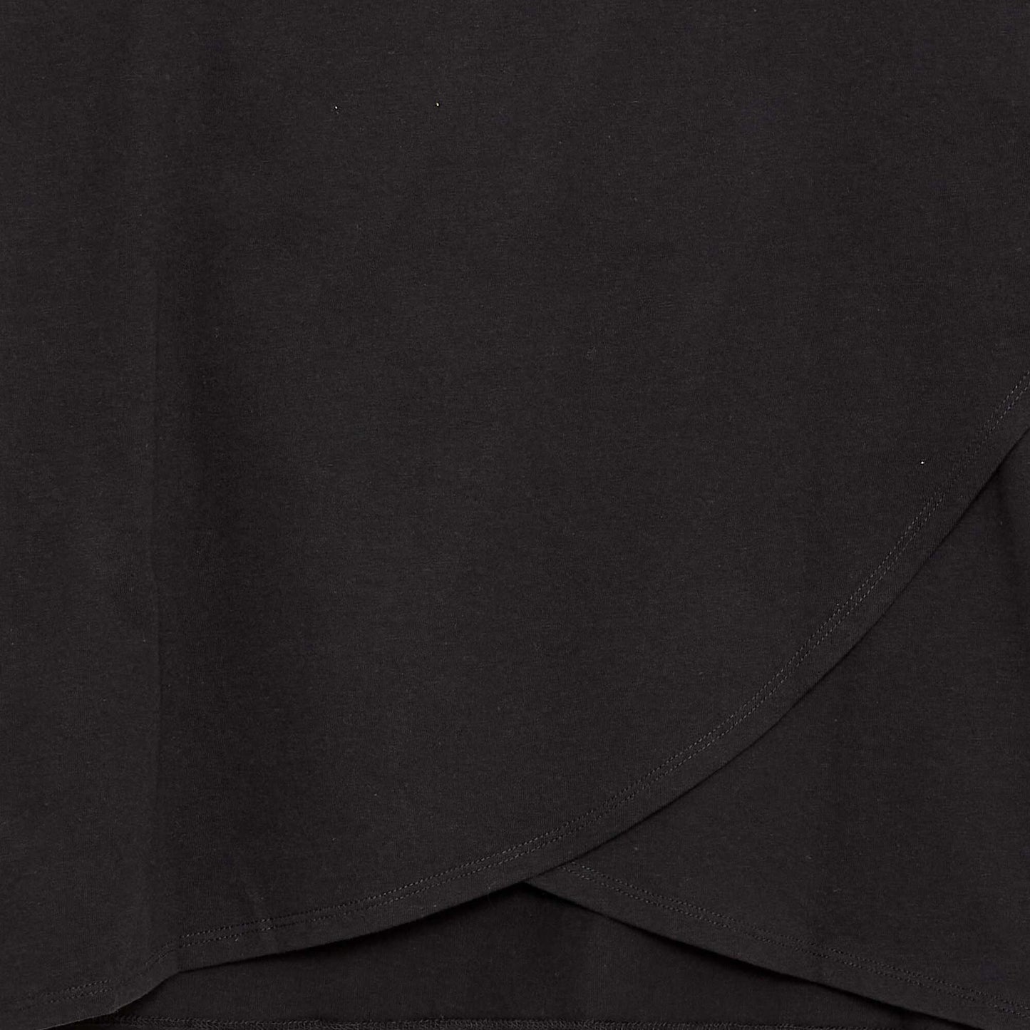 Tee-shirt marinière épaule scratchée - collection facile à enfiler NOIR