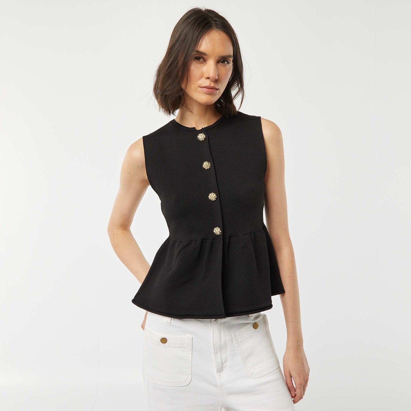 Gilet sans manches NOIR