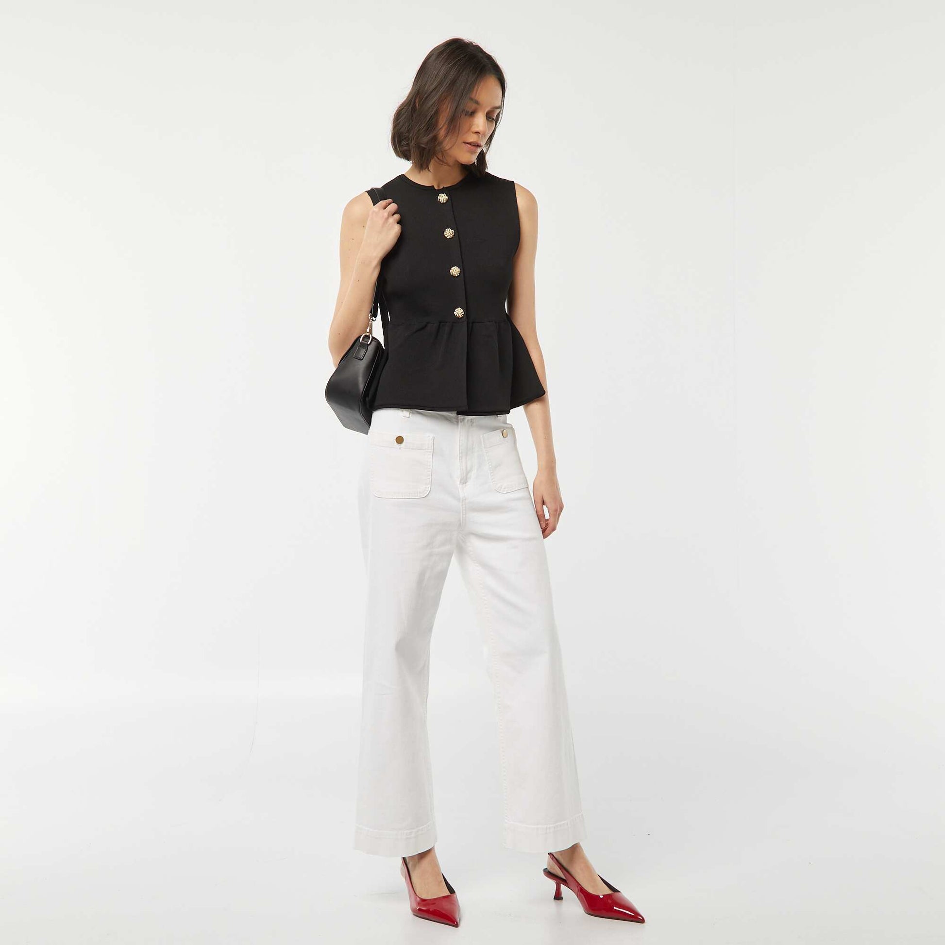 Gilet sans manches NOIR