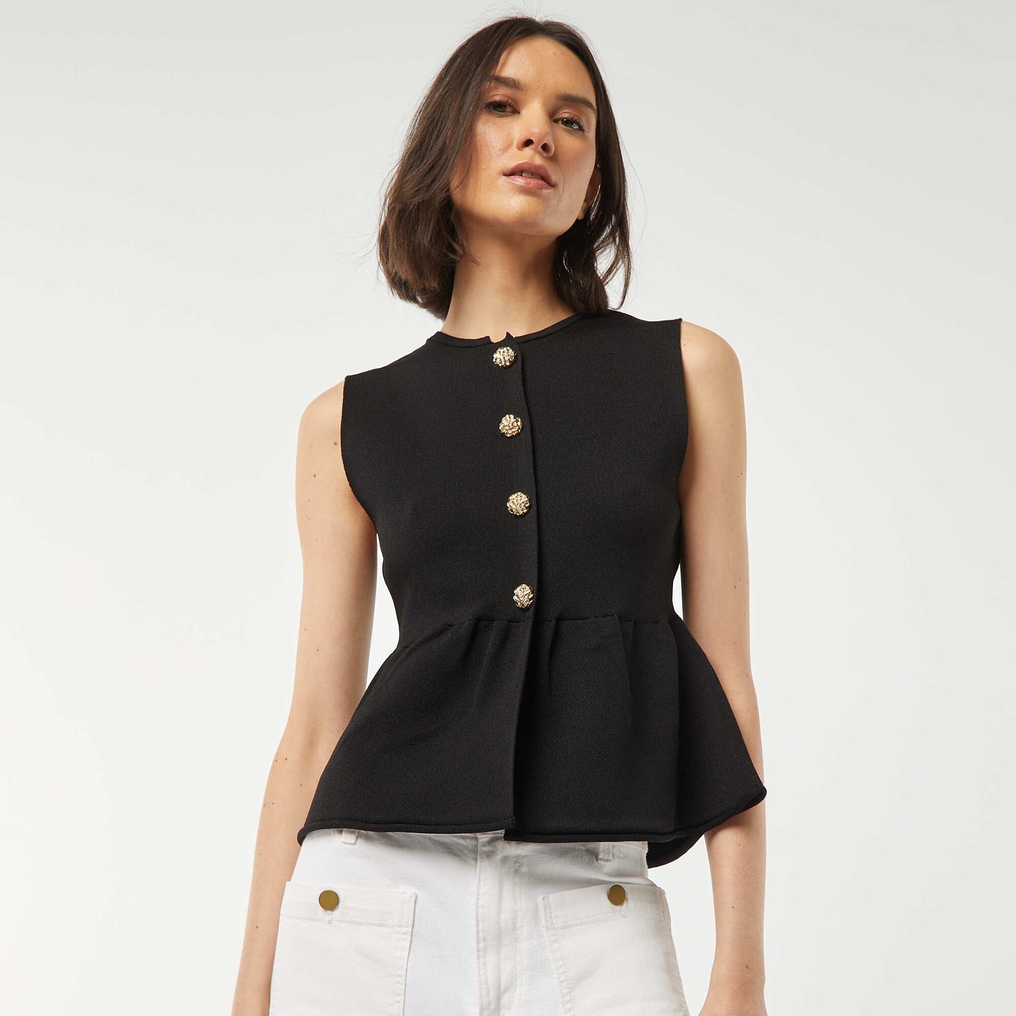 Gilet sans manches NOIR