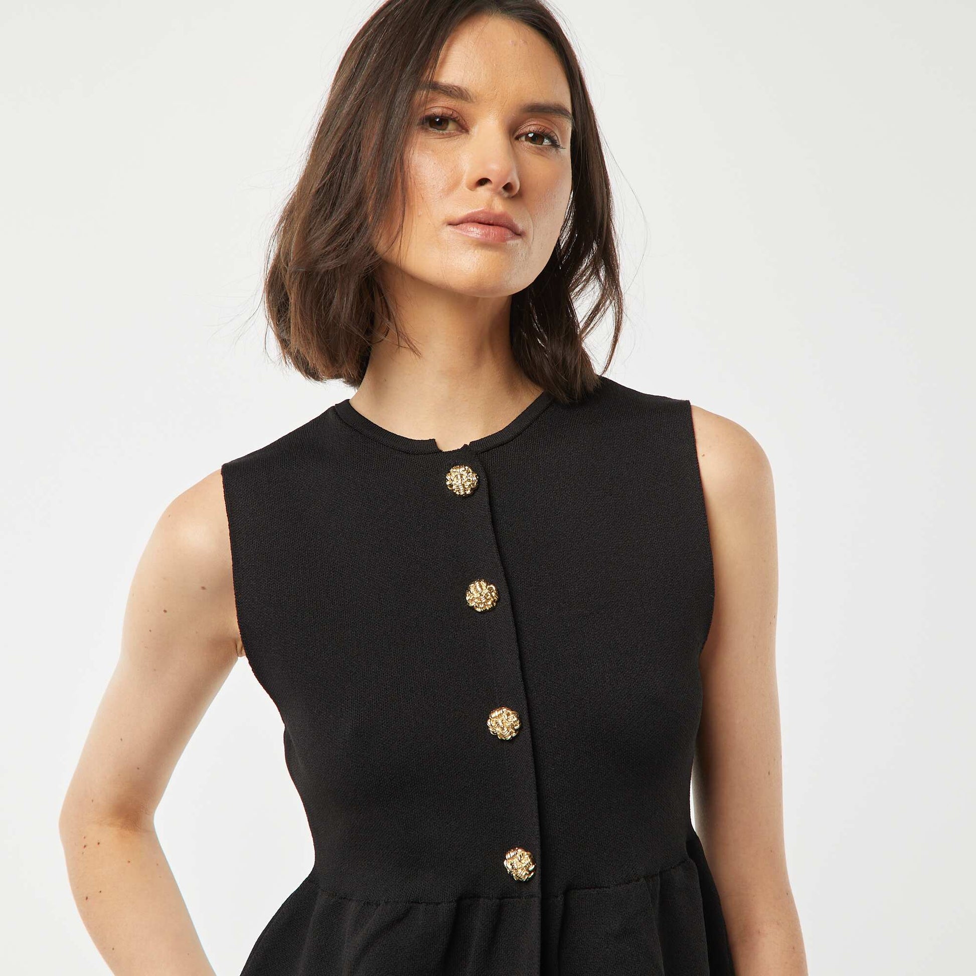 Gilet sans manches NOIR