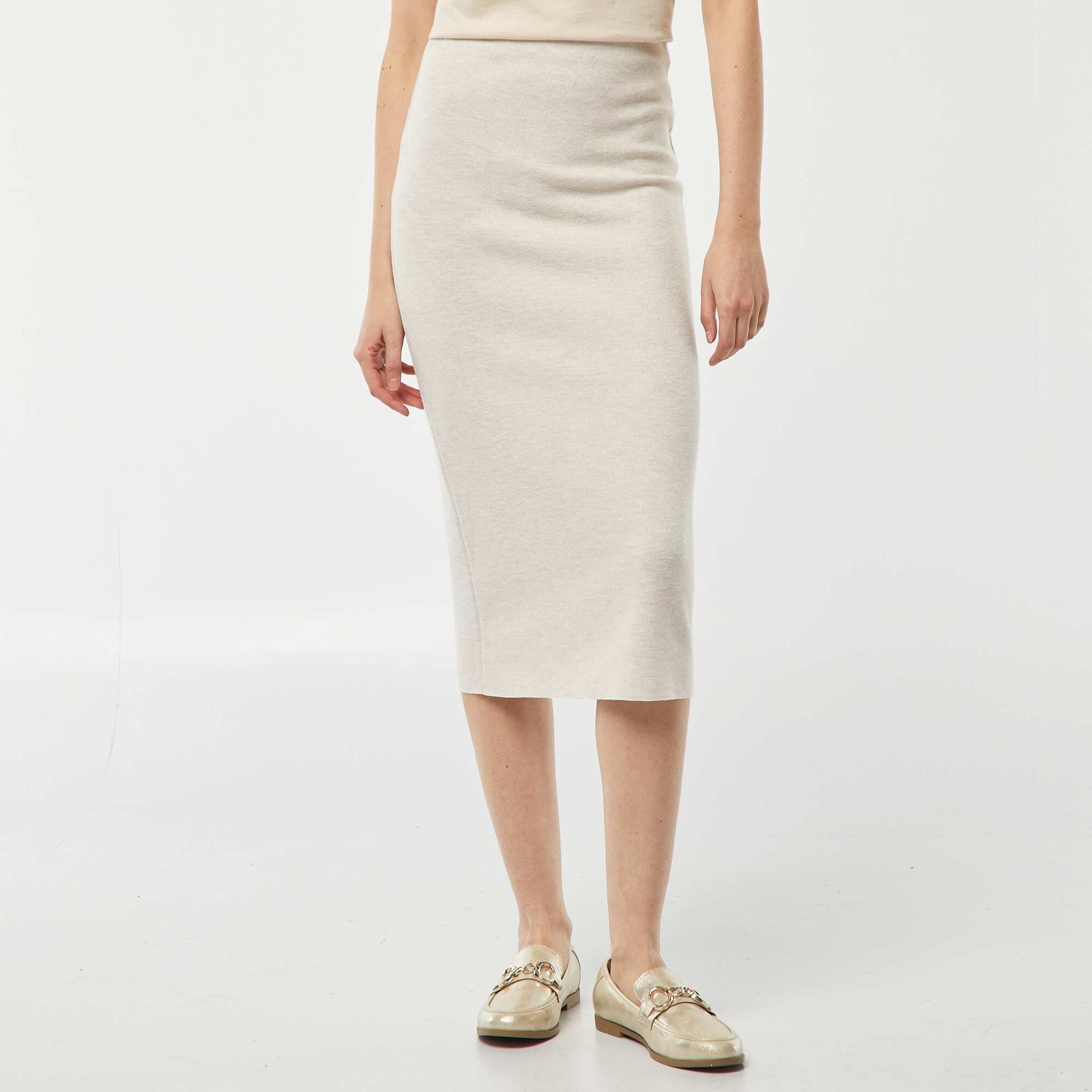 Jupe tube BEIGE