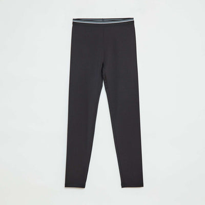 Legging de sport en matière stretch NOIR