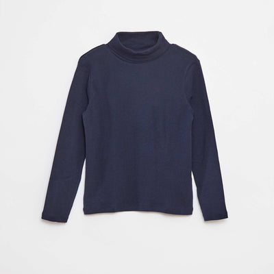 Sous-pull à col montant BLEU