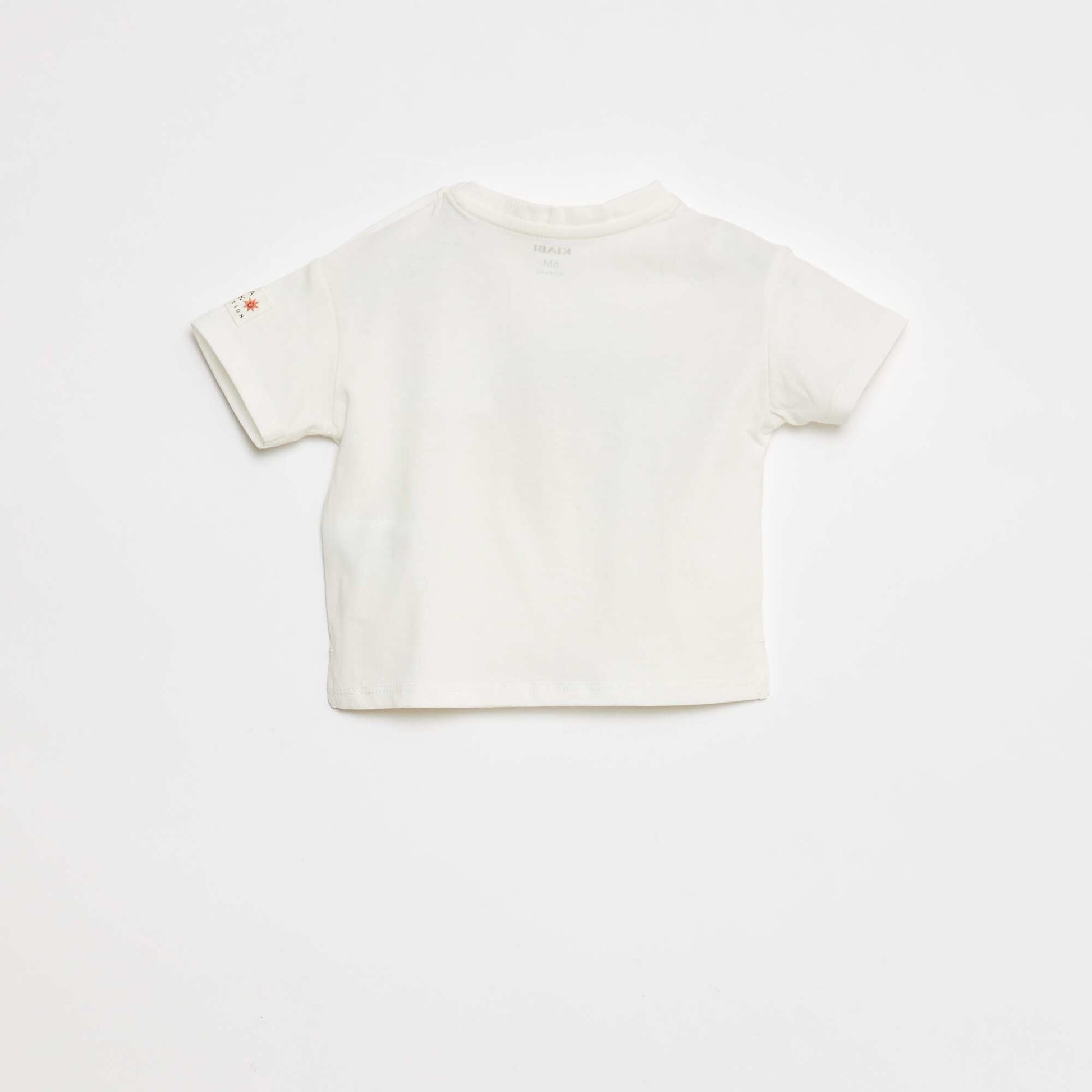 T-shirt manches courtes imprimé - Grafik Edition BLANC