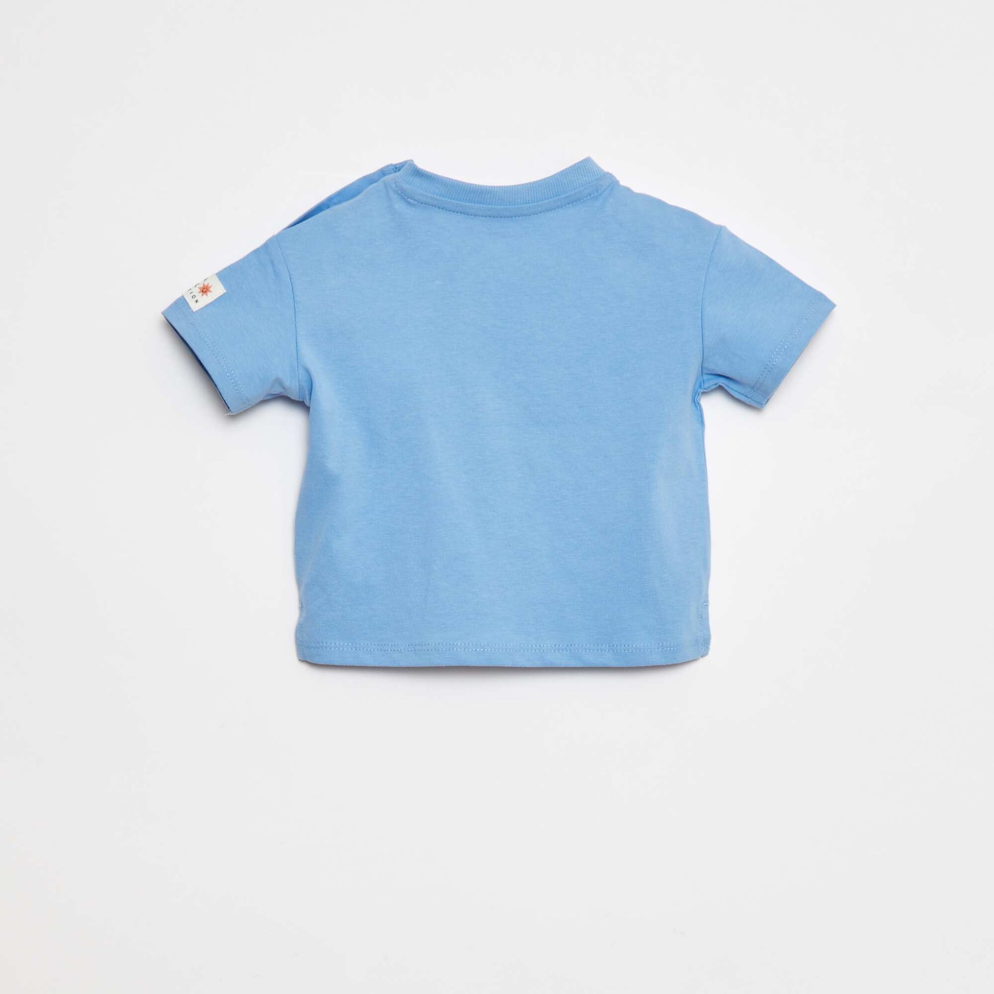 T-shirt manches courtes imprimé - Grafik Edition BLEU