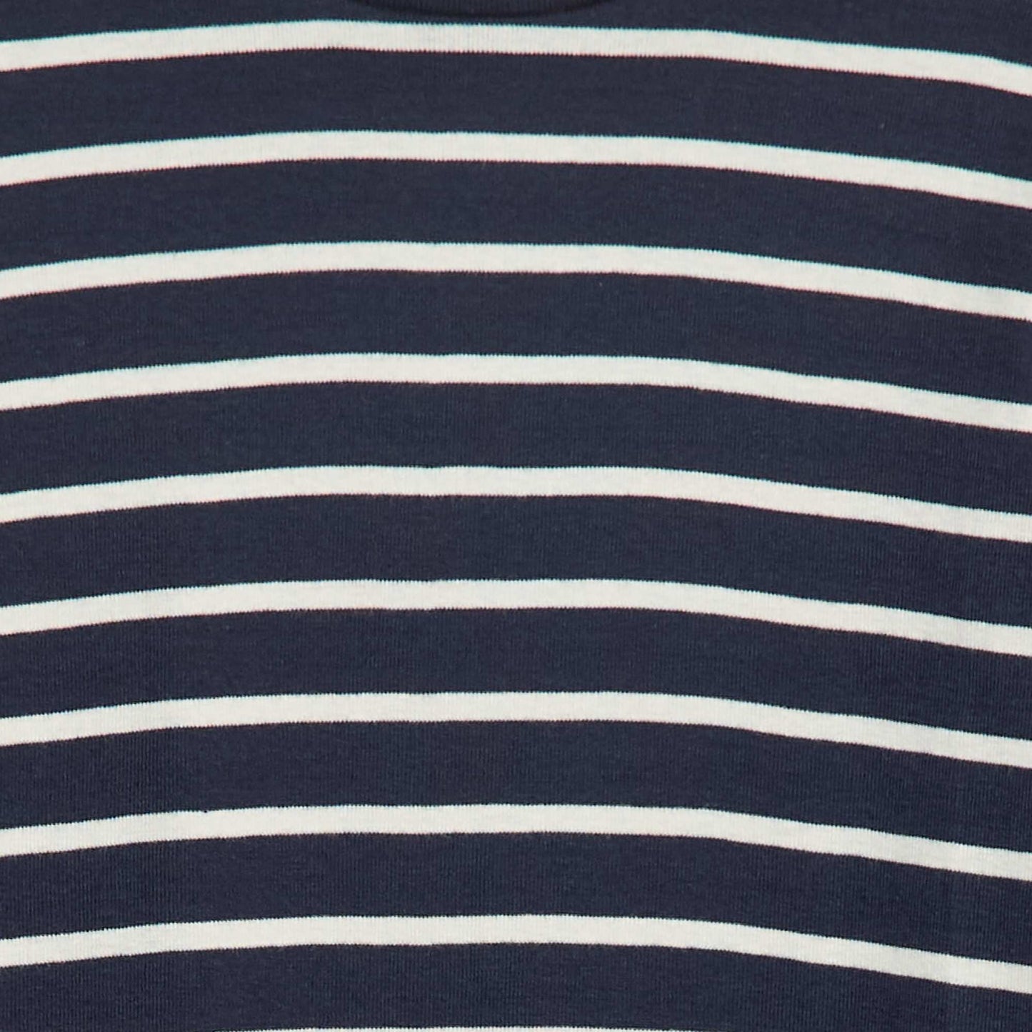 Sous-pull col roulé à rayures BLEU