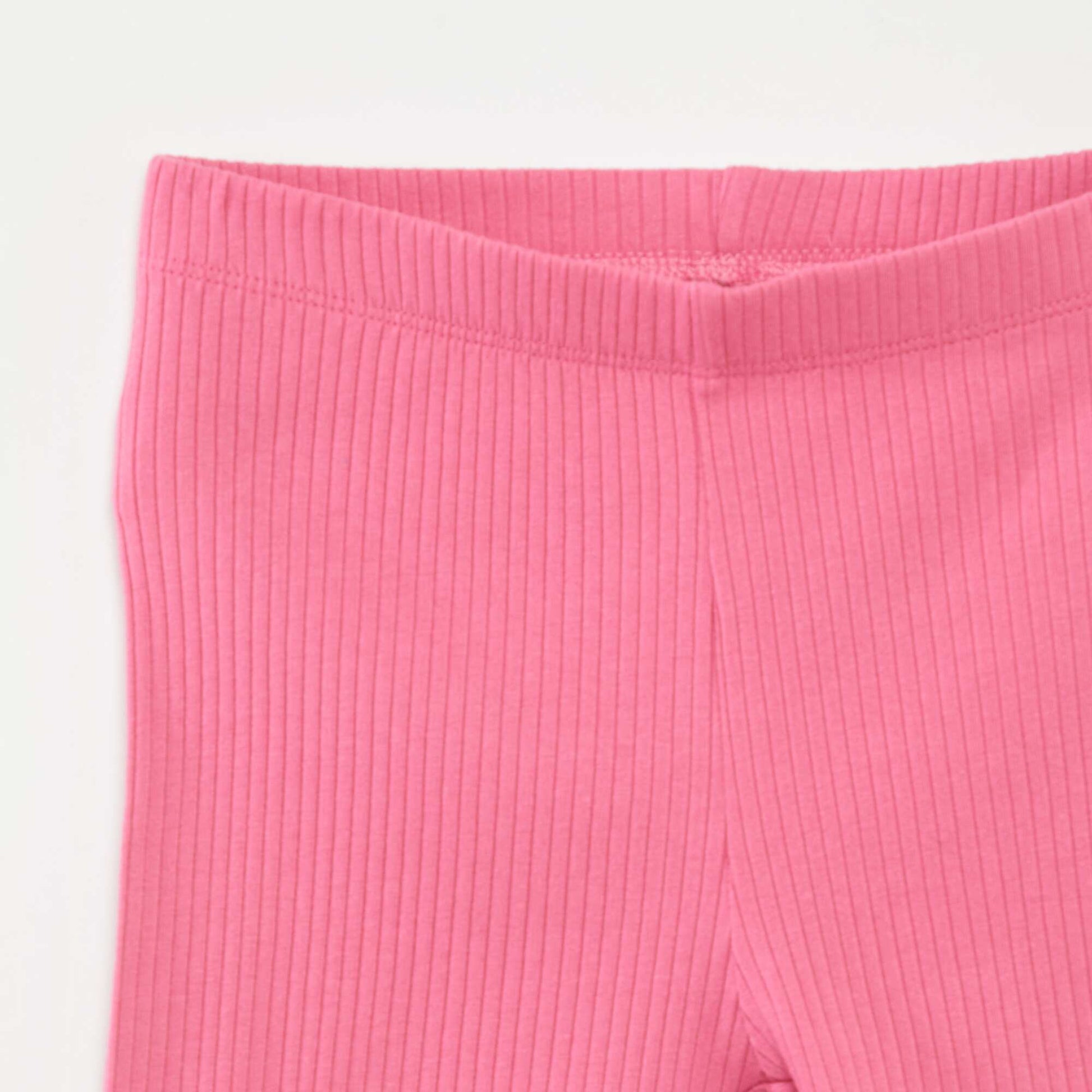 Ensemble sport débardeur + cycliste côtelé - 2 pièces ROSE