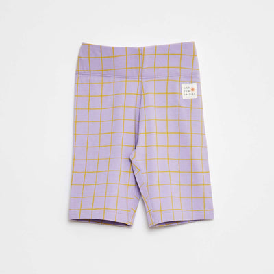 Short cycliste 'léopard' - Grafik Edition VIOLET
