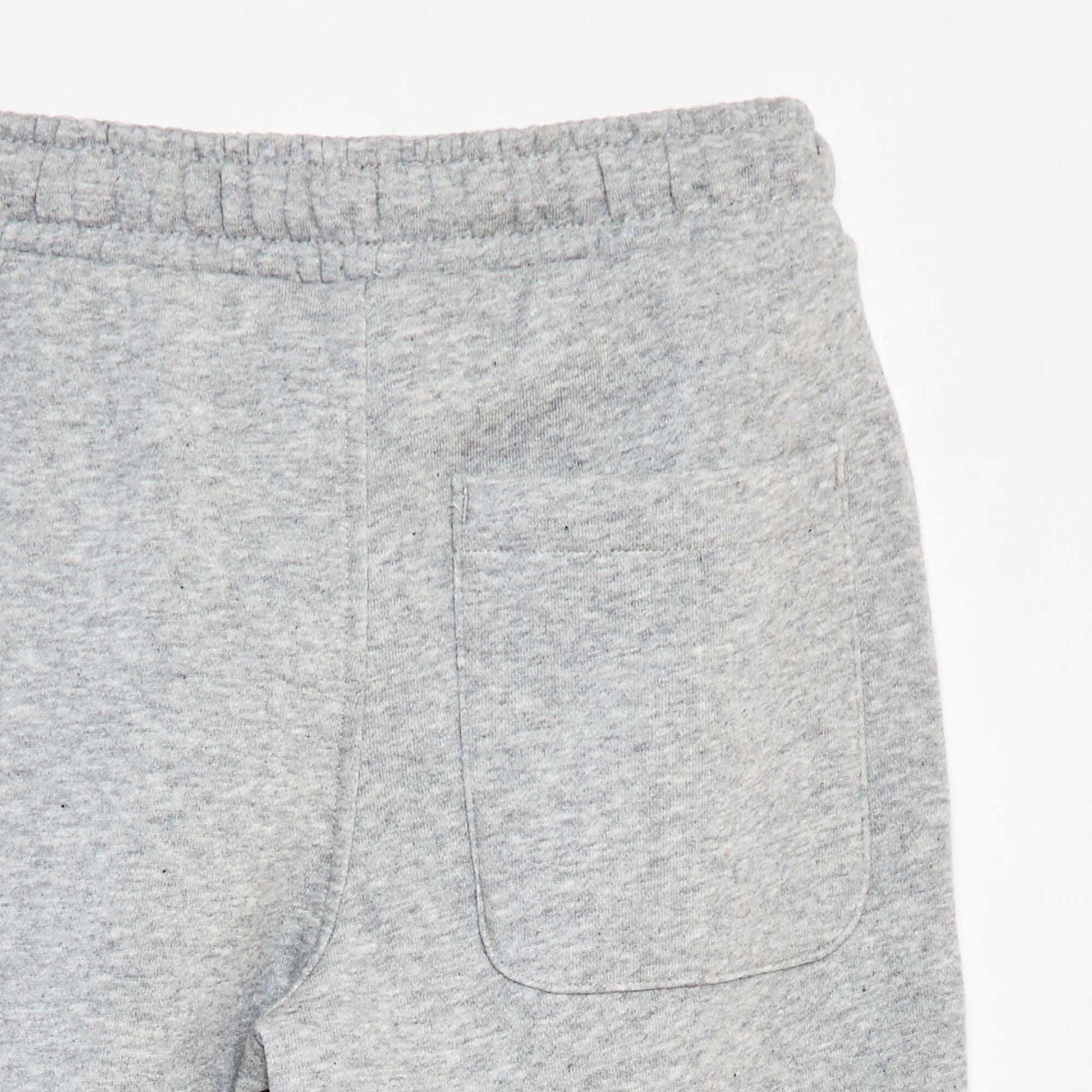 Jogging uni - Coupe + ajustée GRIS