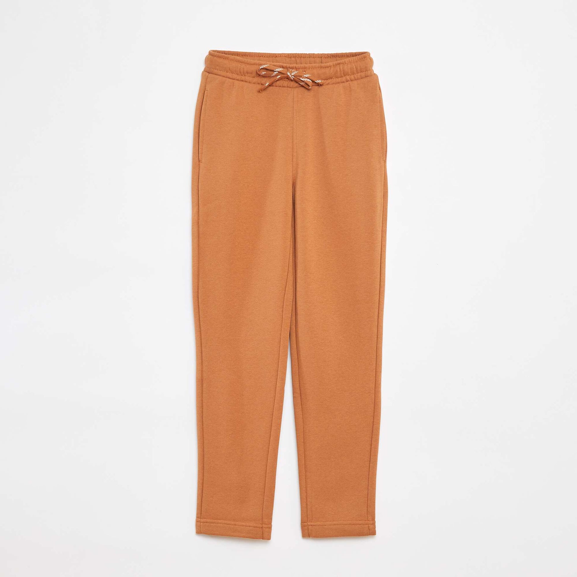 Jogging uni - Coupe + ajustée MARRON