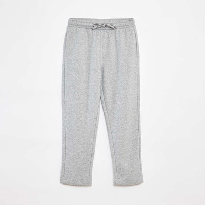 Pantalon de jogging droit uni - Coupe + confortable GRIS