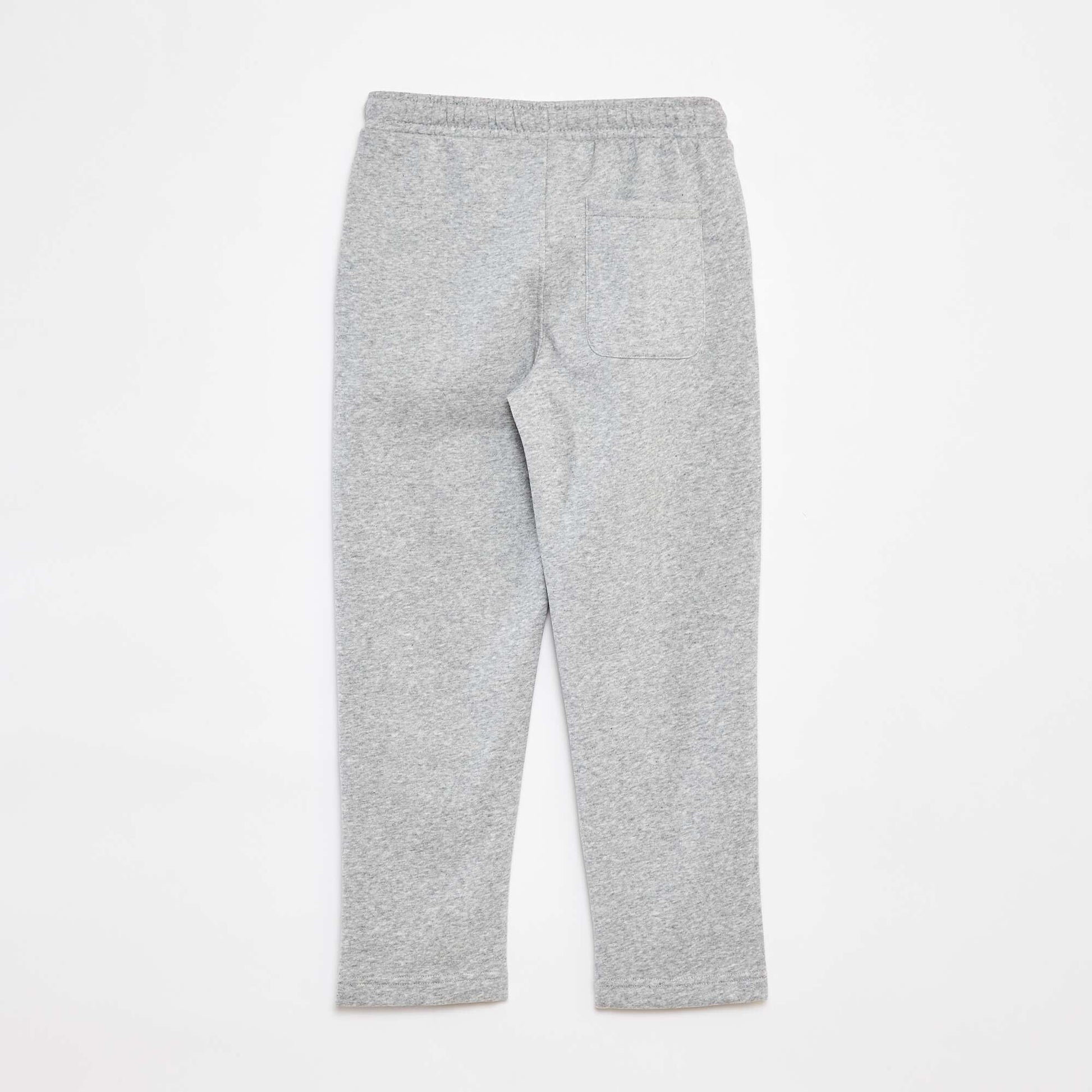 Pantalon de jogging droit uni - Coupe + confortable GRIS