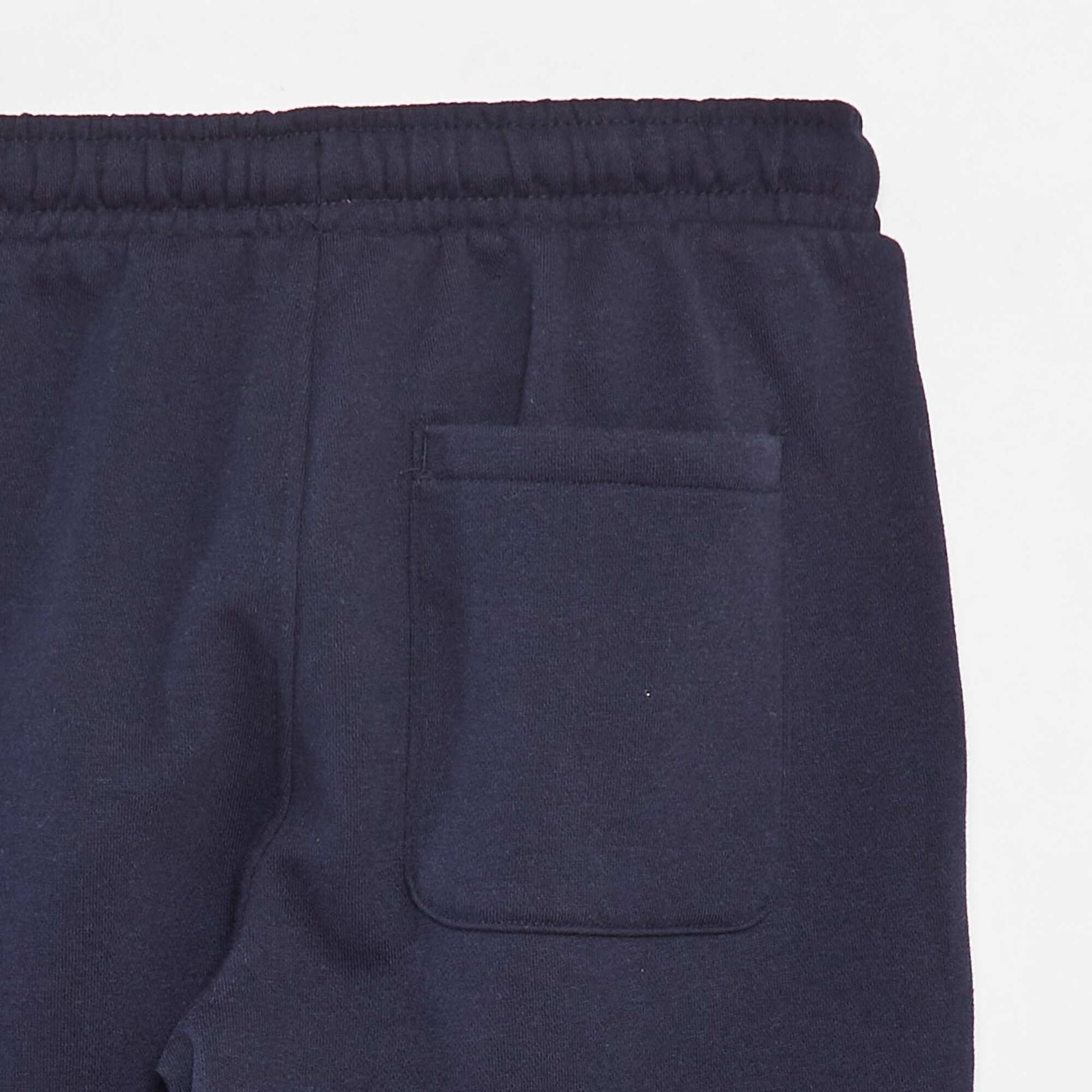 Pantalon de jogging droit uni - Coupe + confortable BLEU