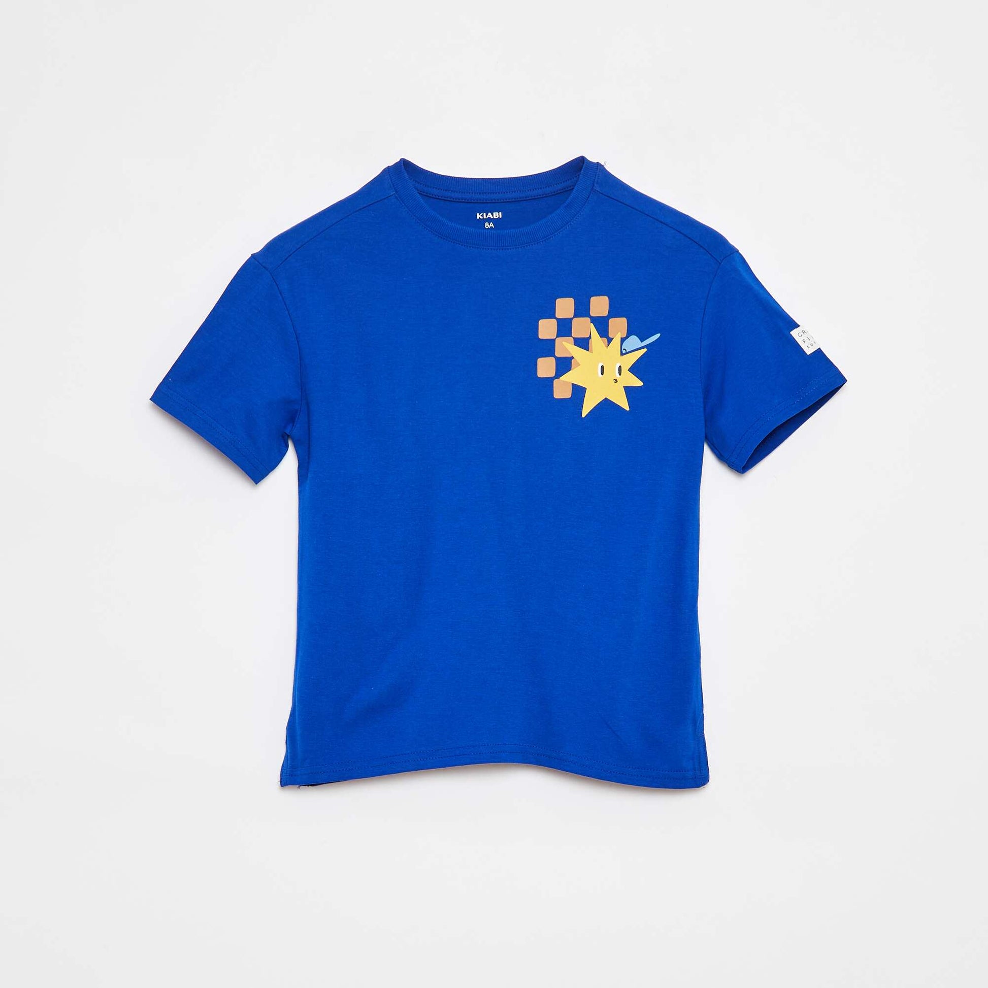 T-shirt loose avec animation - Grafik Edition BLEU
