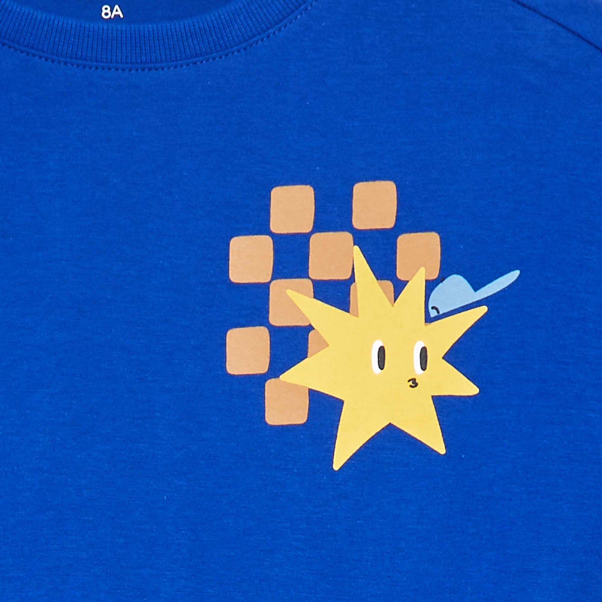 T-shirt loose avec animation - Grafik Edition BLEU